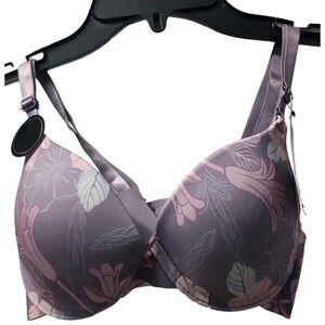 Floral Print Bra Comfort Full Coverage Everyday Lingerie‎